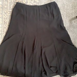 Jacques Vert black midi skirt, plus size!